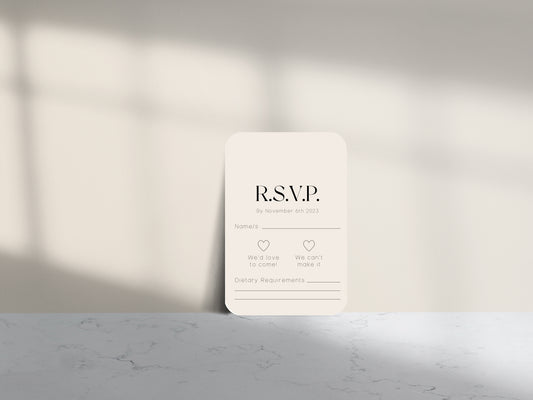Madly Deeply RSVP