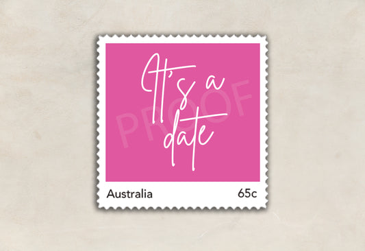 Lovers Stamp Design