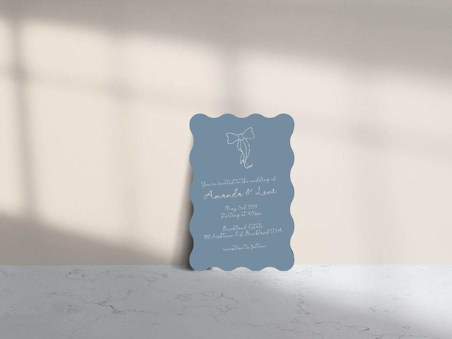 Tie The Knot Invitation