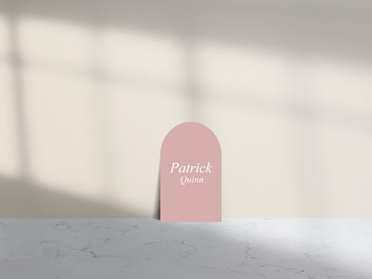 Amour Place Card