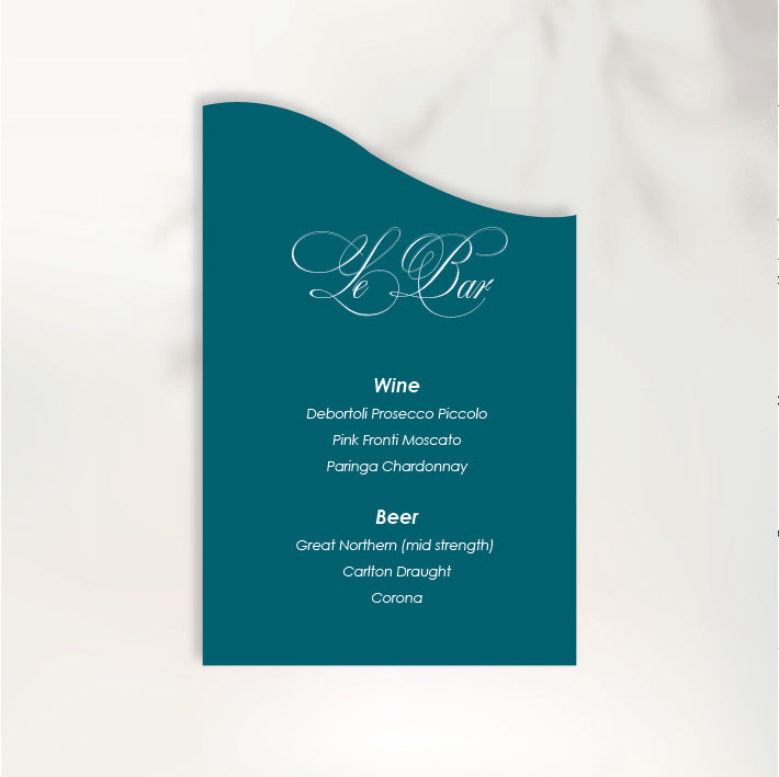 Lettre D'Amour Bar Sign