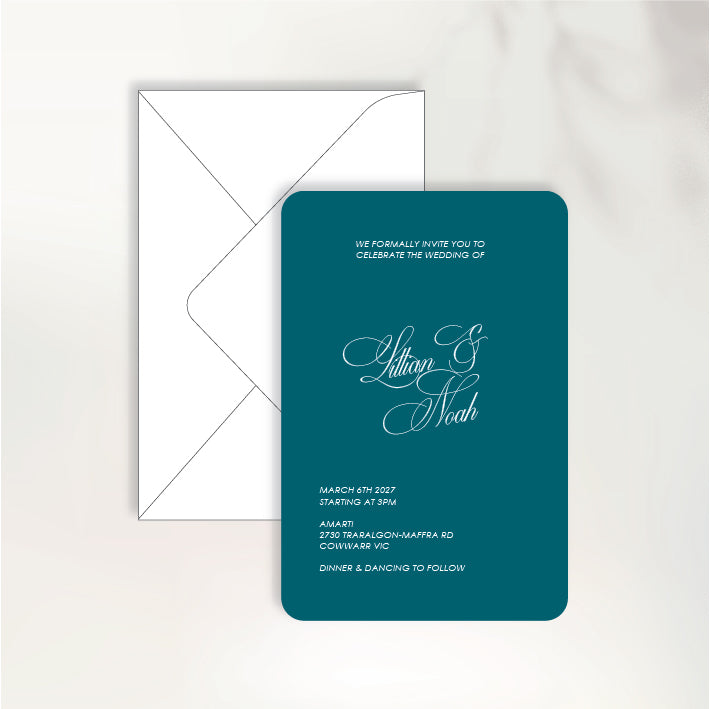 Lettre D'Amour Invitation