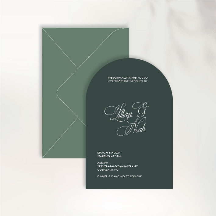 Lettre D'Amour Invitation