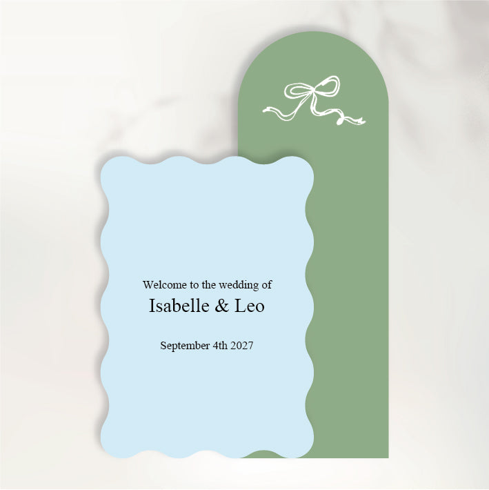 Fluttering Hearts Signage Duo