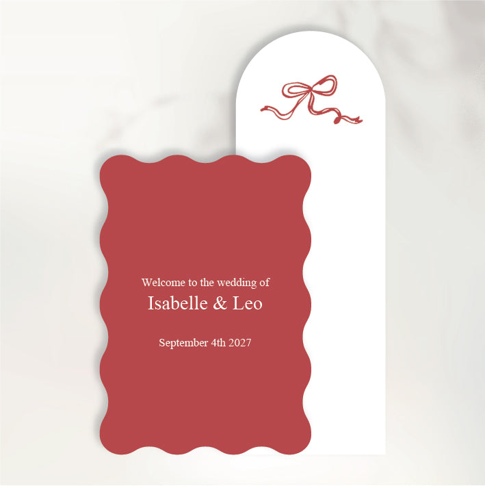 Fluttering Hearts Signage Duo