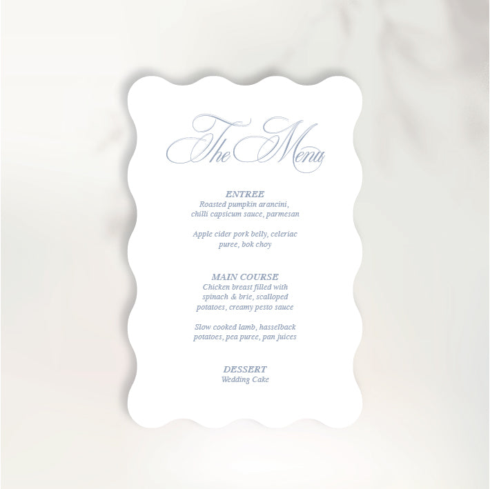 Rose Menu