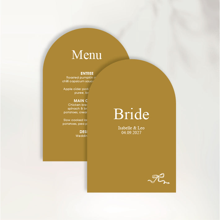 Fluttering Hearts Menu