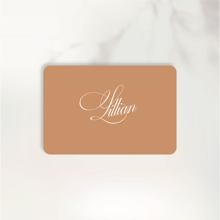 Lettre D'Amour Place Card