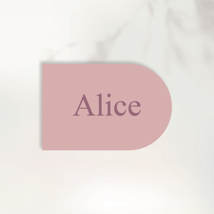 Fluttering Hearts Place Card