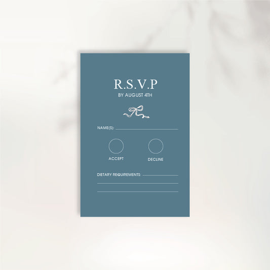 Fluttering Hearts RSVP