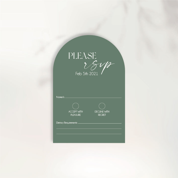Timeless Love RSVP
