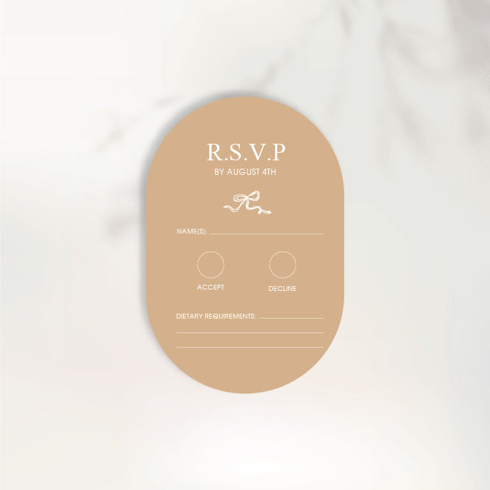 Fluttering Hearts RSVP