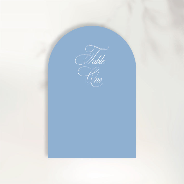 Lettre D'Amour Table Numbers