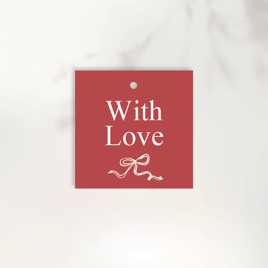 Fluttering Hearts Paper Tags