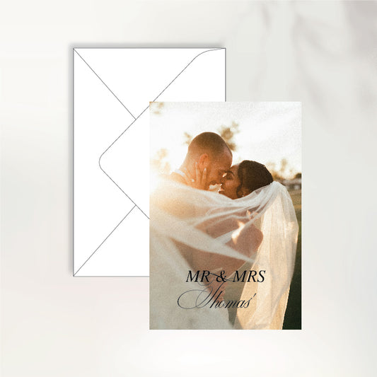 Rose Thank You Cards