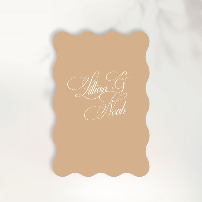 Lettre D'Amour Welcome Sign