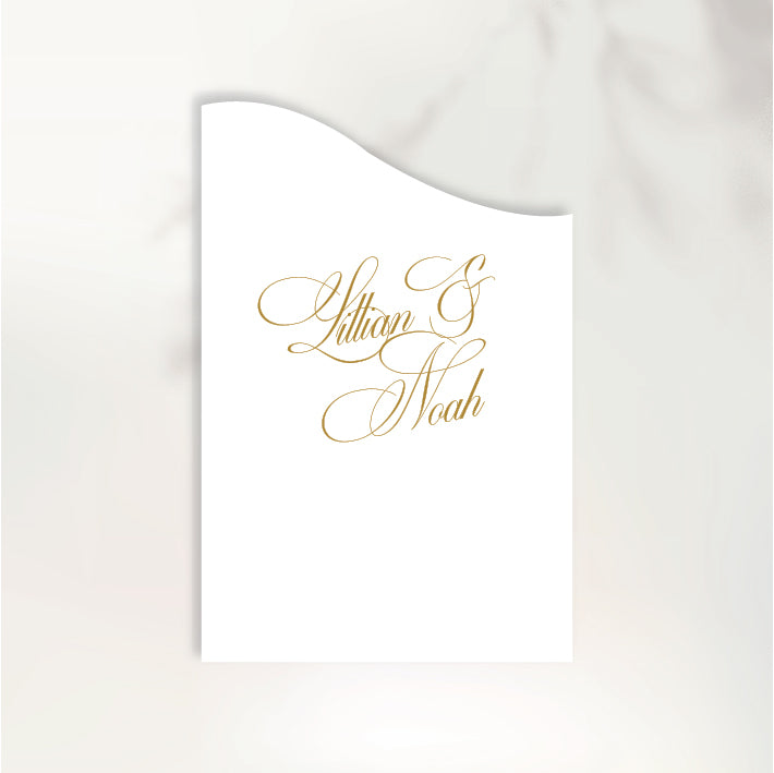 Lettre D'Amour Welcome Sign