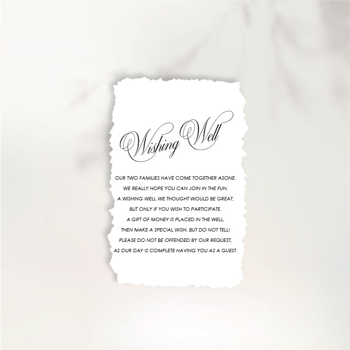 Lettre D'Amour Wishing Well