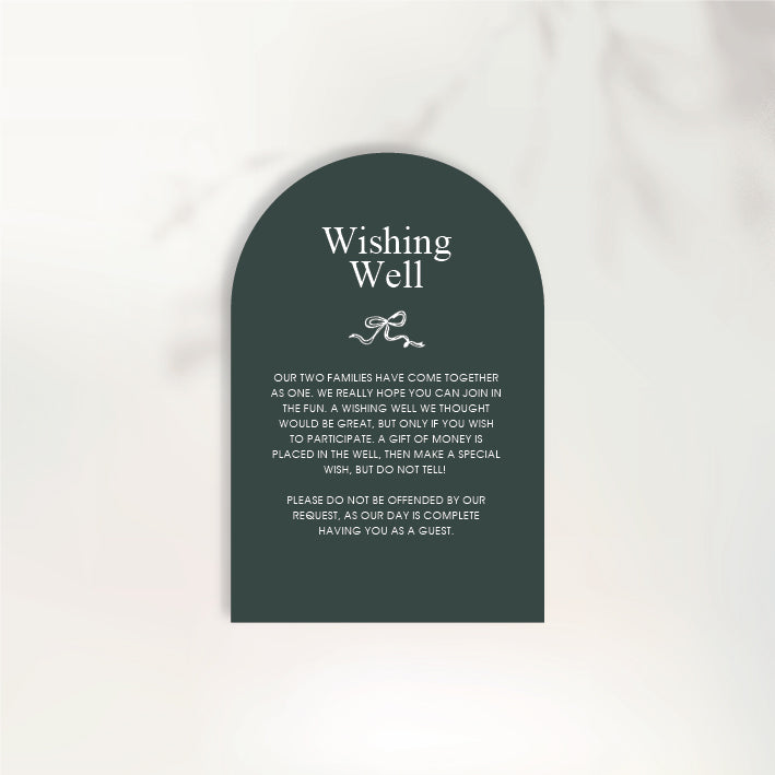 Fluttering Hearts Wishing Well