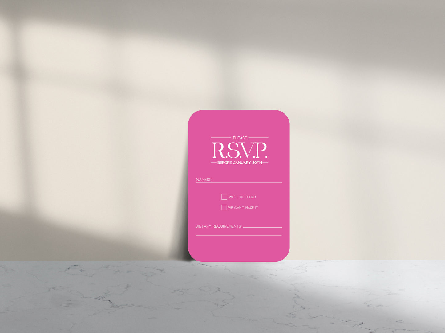 Perfect RSVP